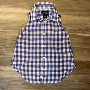 Ralph Lauren Polo Girls 4/4T